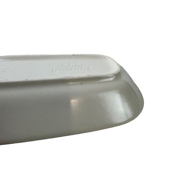 Pfaltzgraff Dishwasher Microwave Save Cream Stonewear Serving Dish Oval Bowl - Picture 10 of 16